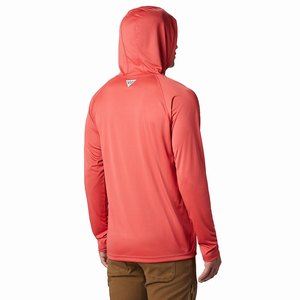 Columbia PFG Terminal Tackle™ Hoodie Herr Orange/Vita (LUBCT5983)